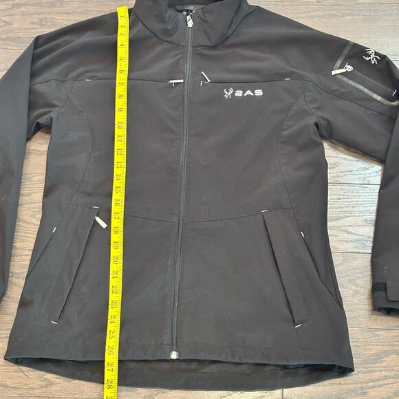 2AS Men’s Professional Snow Performance Series Jacket. Black Size Medium - Picture 6 of 9
